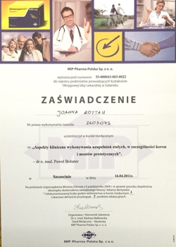 zaswiadczenie rottau