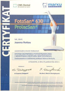 certyfikat marku